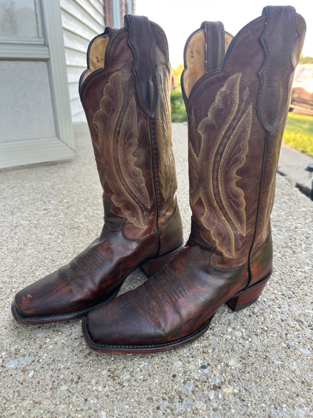 Justin Boots Ladies L2680 Size 7